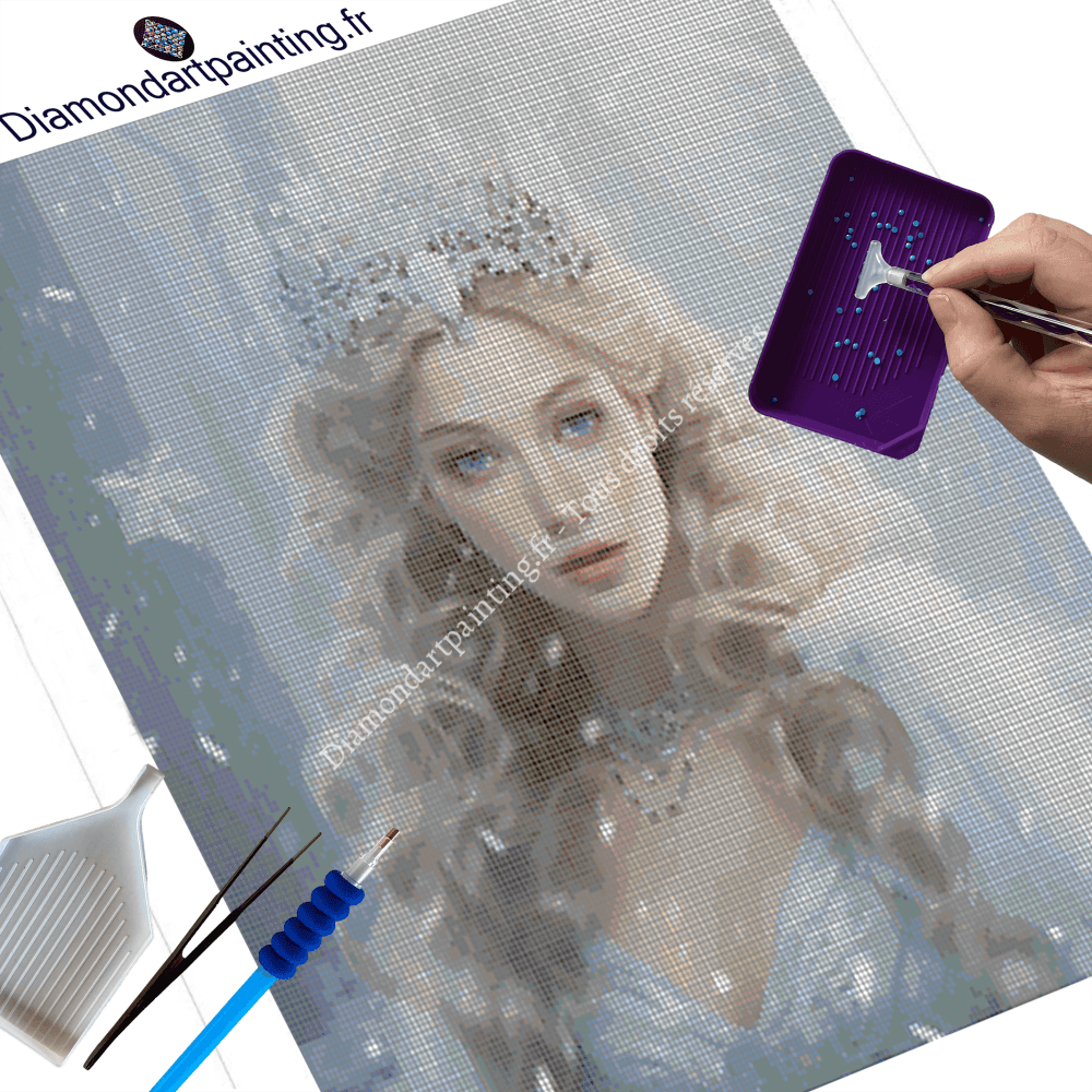 Diamond painting Elsa la reine des neiges | Beebs